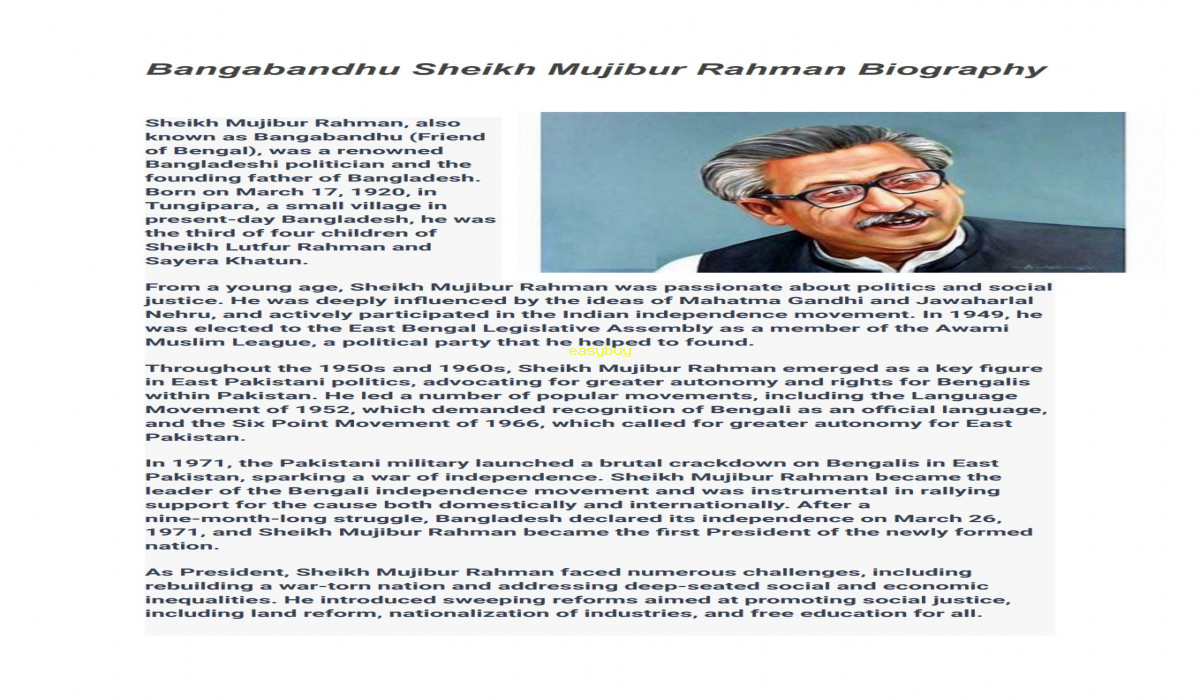 5 Fascinating Facts About Bangabandhu Sheikh Mujibur Rahman's Iconic Style